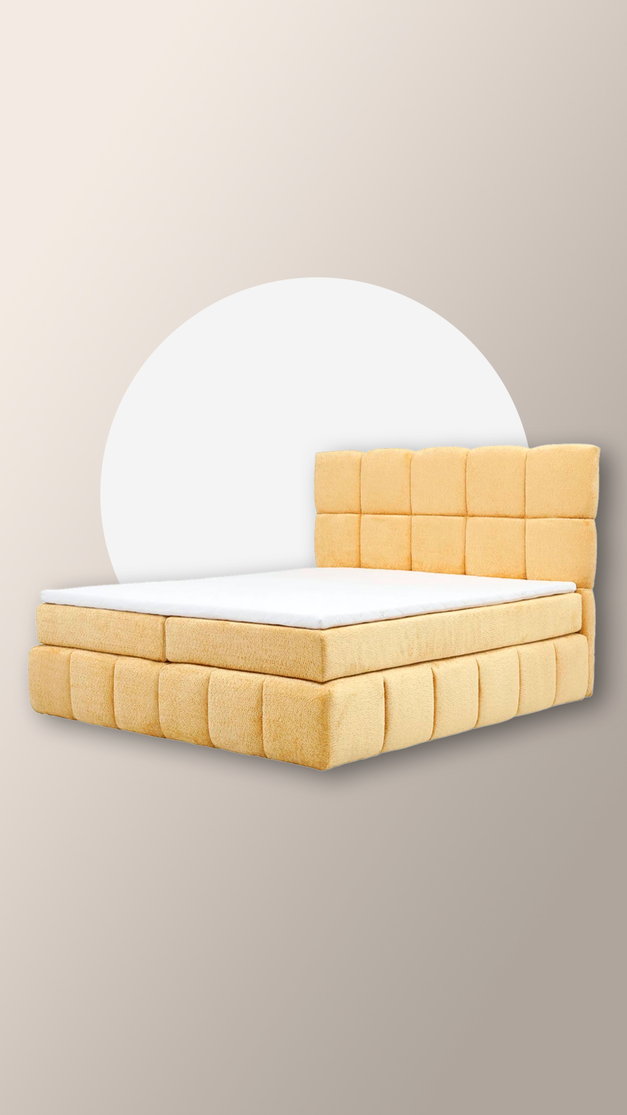 Łóżko Piano Boxspring