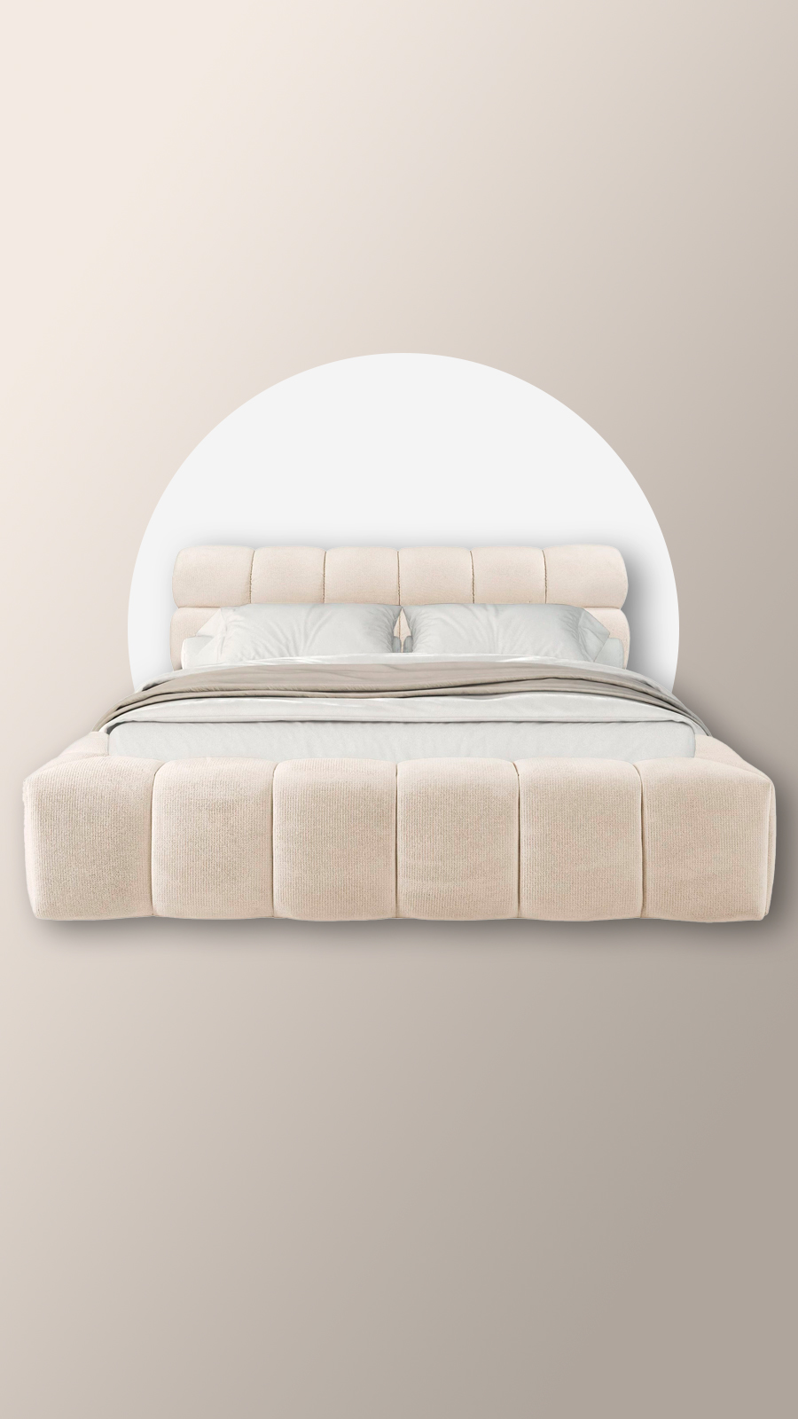 Łóżko Tapicerowane Modena